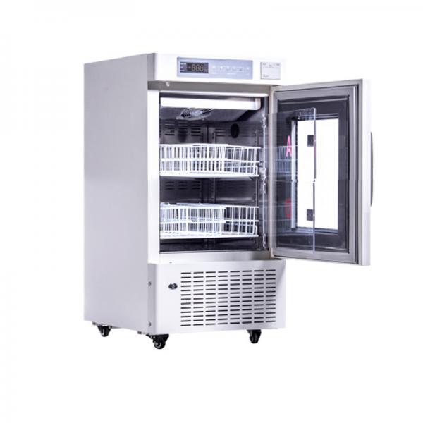 Cheap 108L AUTO Defrost Single Glass Door Upright Biomedical Blood Bank Refrigerators With High Quality for sale