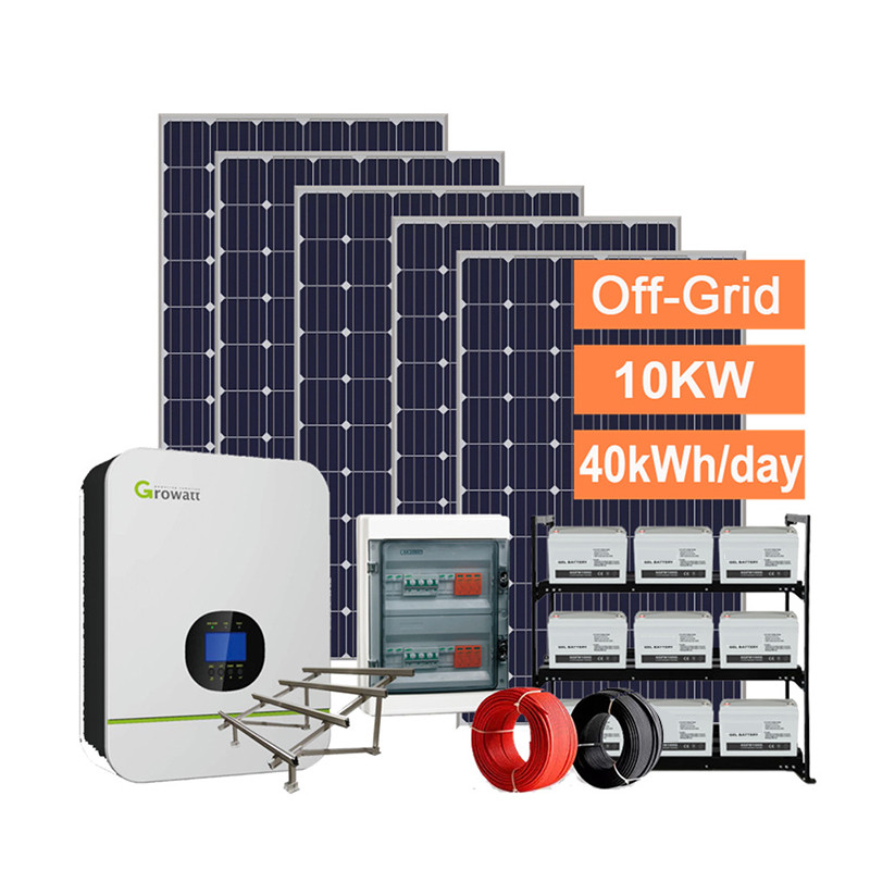 China 5kw Hybrid Solar Energy System Monocrystalline Silicon Solar Generator on sale