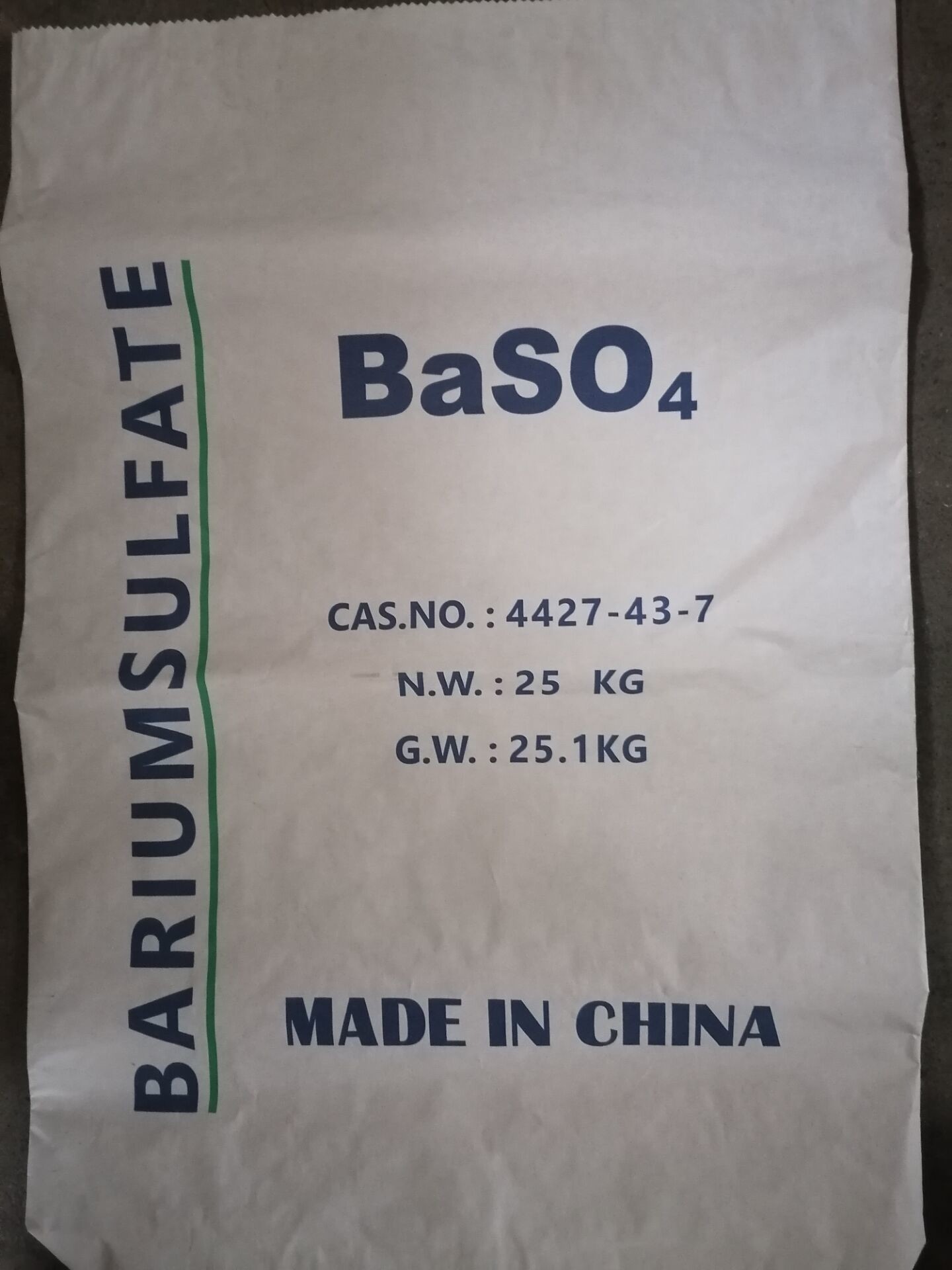 China Synthetic BaSO4 Paint Raw Material Chemical Barium Sulphate Paste on sale
