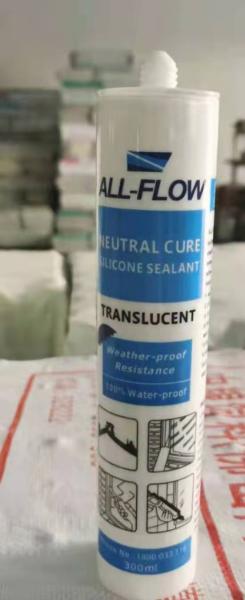 Custom 300ml Waterproof Adhesive Sealant Neutral Silicone For Window And Doors