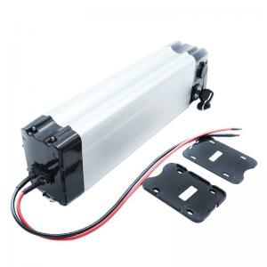 China Silver Fish Case 36v 10ah HHS Electric Bike Battery on sale