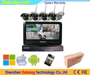 China 2.4 GHZ Wireless NVR CCTV Camera Security Systems For Home on sale