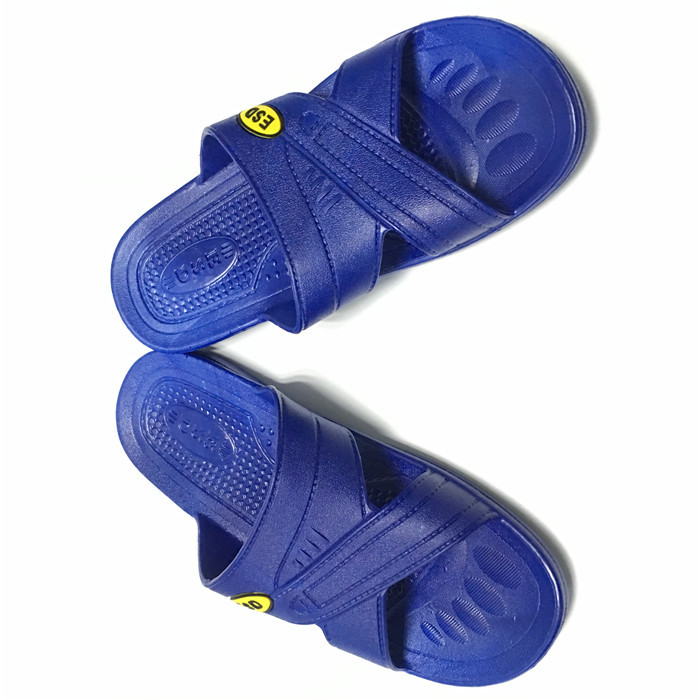 China SPU Material ESD Slipper ESD Logo Inserted ESD Safety Footwear Class 100 on sale