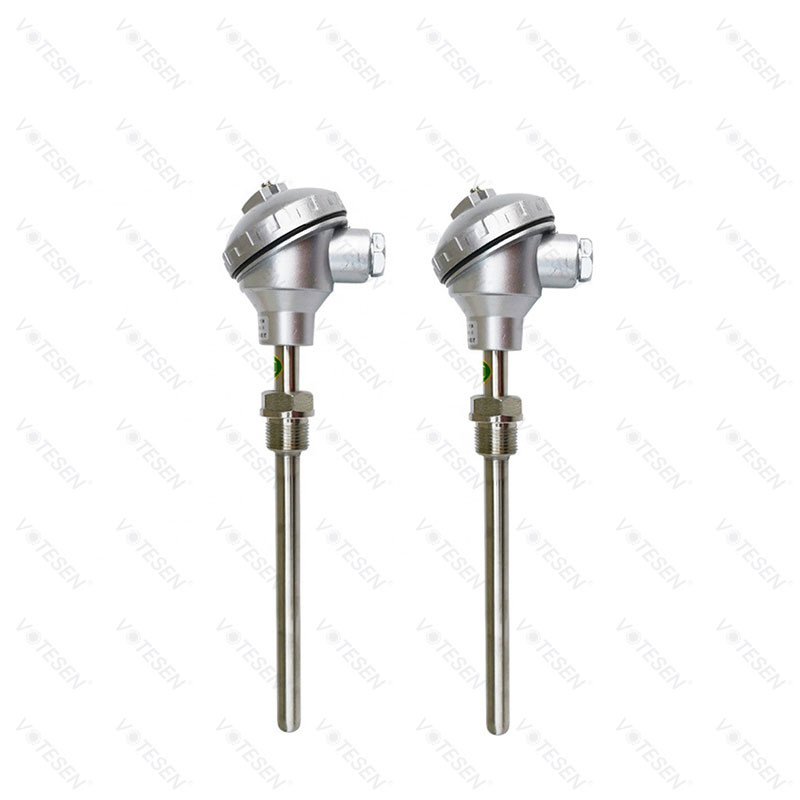 China Armor K Type Thermocouple Temperature Sensor 4-20mA Stainless Steel on sale
