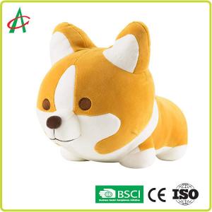 Best ODM Shiba Inu Stuffed Toy , EN71-1-2-3 Cute Corgi Plush Pillow wholesale