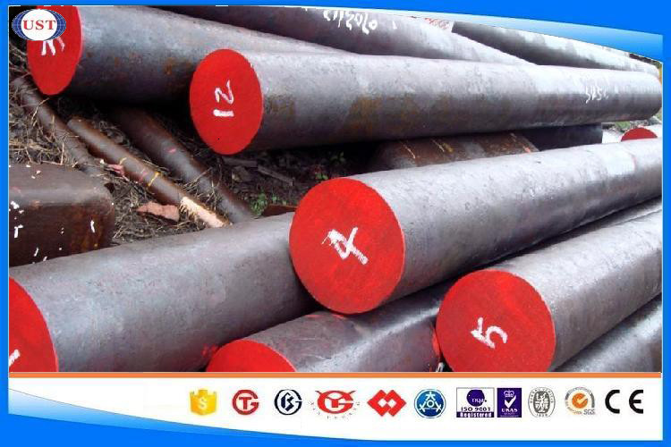 China 8620H / 21NiCrMo2 220H Hot Rolled Steel Bar For Bearings Round Shape on sale
