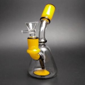 Best Small Cute Glass Water Piece Tobacco Glass Bongs / Party Bong With 14mm Male wholesale
