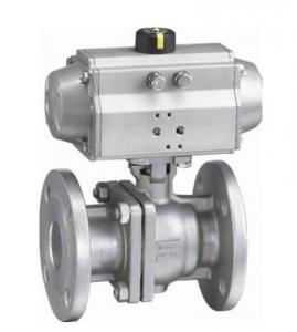 China ANSI 150LB ASME B16 34 Flange End Ball Valve , Lockable 4 Hydraulic Actuated Ball Valve on sale