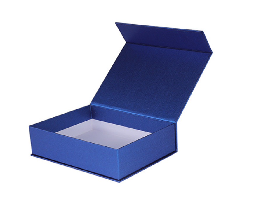 China Jewelry folding Magnetic Cardboard Gift Box , Handcrafted Custom Product Boxes on sale