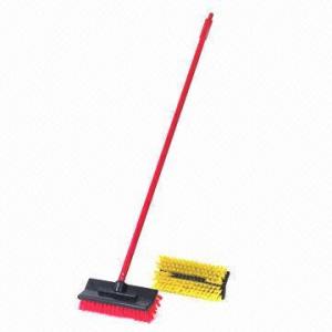 Portable plastic car water brush with 105cm length of handle