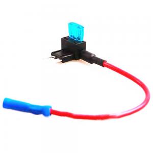 Best 12v Car Add-a-circuit Fuse TAP Adapter Mini ATM APM Blade Fuse Holder 15A Fuse wholesale
