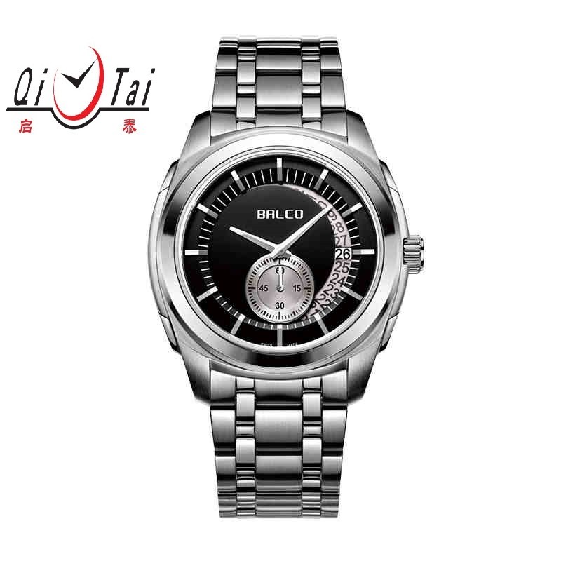 Best Men's Stainless steel mechanical watch at 50meters water resistance, eta movement wholesale
