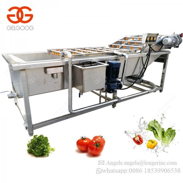 High Quality Professional Cherry Tomato Bubble Washing Grapes Washer Leafy Vegetable Fruit Cleaning Machine