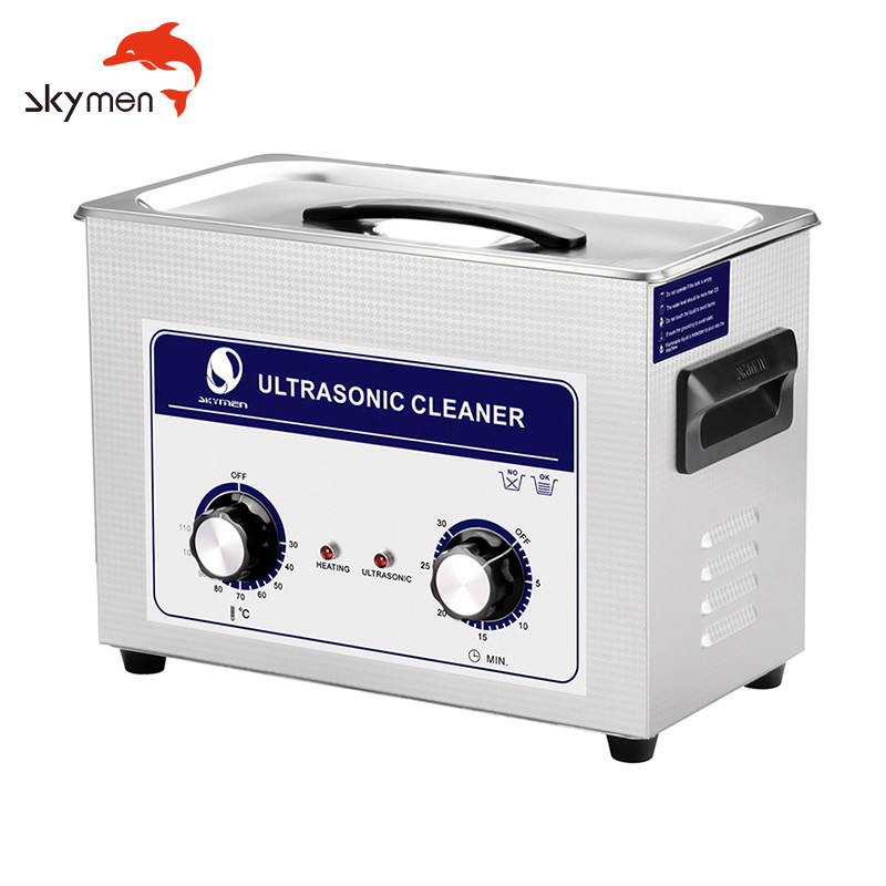 China 120W Hot Selling Benchtop Dental Ultrasonic Teeth Cleaner 3.2liter SUS304 with Mechinal Control Panel on sale