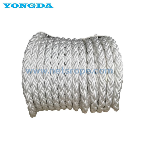 China Wear Resistance 8-Strand Nylon Rope on sale