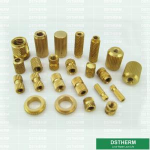 China PVC Box PVC Fittings Brass Inserts Brass Color Female Brass Inserts  Customized Designs on sale