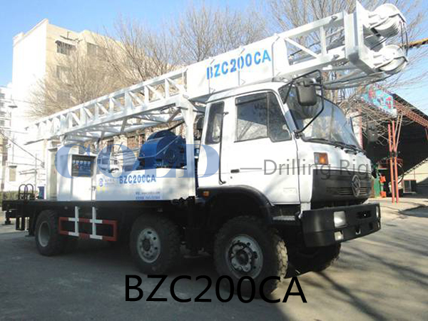 China BZC200CA truck mounted drilling rig for sale china best supplier on sale