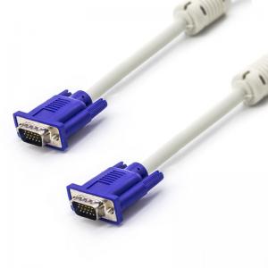 China PVC Jacket 1.5m Male To Male VGA Cable PC Computer Monitor on sale