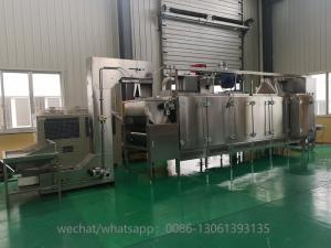 Best Automatic Continuous Groundnut Roaster nut roaster with 300 kg/h capacity wholesale