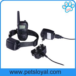 China Remote Dog Training Collar 300 Meters LCD Bark Stop Collar China Factory on sale
