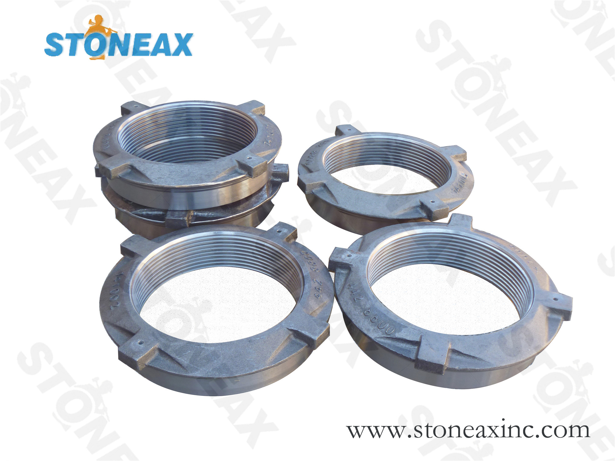 Best Stoneax mining cone crusher spare parts Head Nut With Burning Ring used to cone breaker wholesale