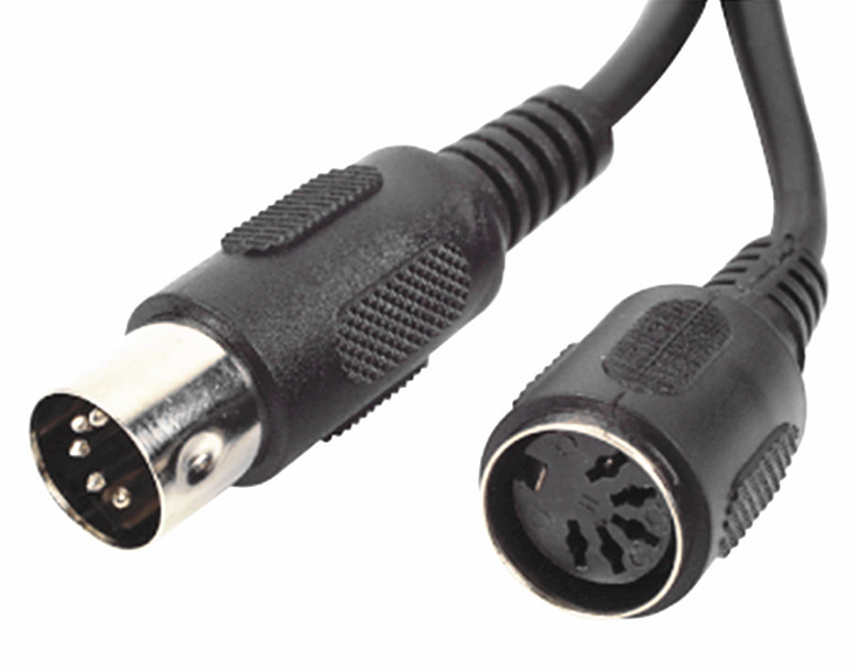 China 5 pin DIN Male to Female Audio MIDI/AT Extension Cable on sale