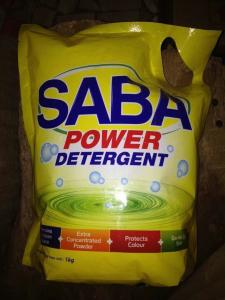 China SABA brand High effective washing powder/low price detergent powder to africa market on sale