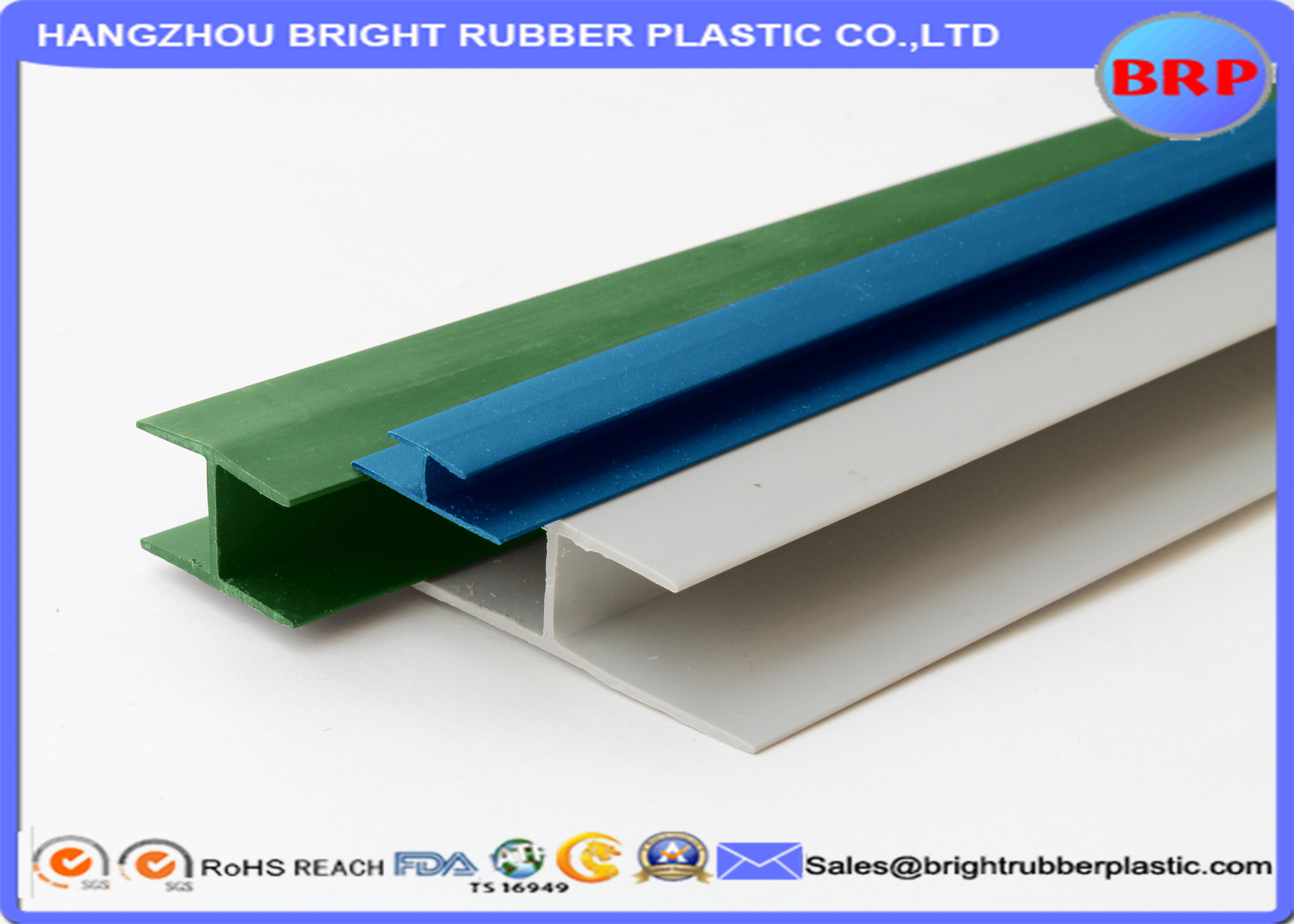 Best China Customized High Quality PVC Plastic Extrusion Parts For Windows or Glass wholesale