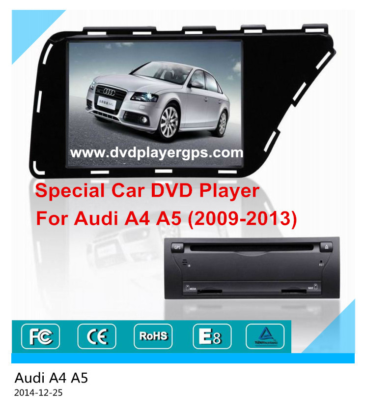 China Car GPS Navigation/DVD Player for Audi A4/A5 with GPS/SD/DVD/CD/RSD-TMC on sale
