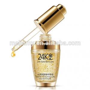 China 30ml 24K Active Gold Organic Face Serum Moisturizing Fine Lines on sale
