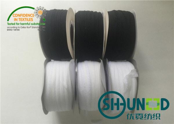 Cheap Clothes Accessories White / Black Color Trimmings For Welt Seam 1CM Width for sale