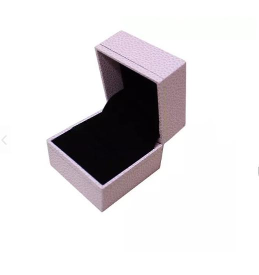 Cheap Exquisite PU Leather Box Leatherette Jewelry Packing Box ISO9001 for sale