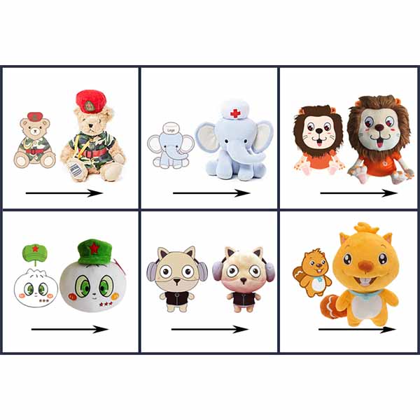 BSCI Stuffed Plush Lion , Mascot Baby Stuffed Animals Personalized