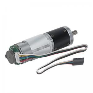 China 340 RPM 12 Volt Gear Reduction Motor Planetary Micro Gear Motor With Encoder on sale