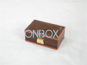 China Luxury Gambling Tools Set PU Leather Box Metal Lock For Casino / Family Playing on sale