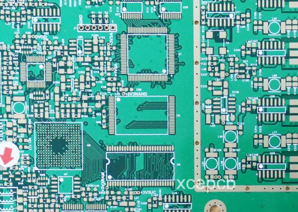 10 Layer Multilayer PCB Fabrication Printed Circuit Board Material with BGA