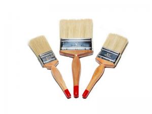 China Factory Hot selling wooden handle with mixed bristle best Paint brushes on sale
