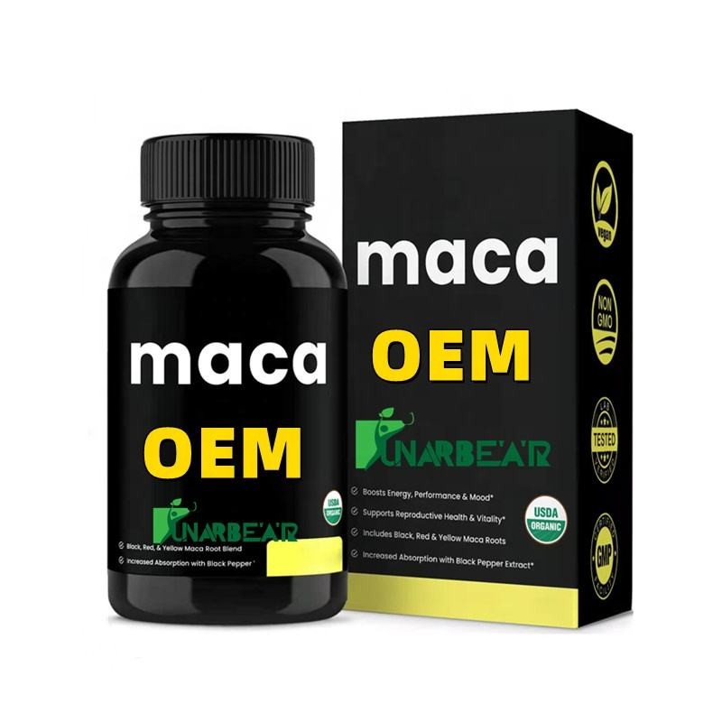 China OEM black maca pills male health products black maca powder men use maca ultimate plus on sale