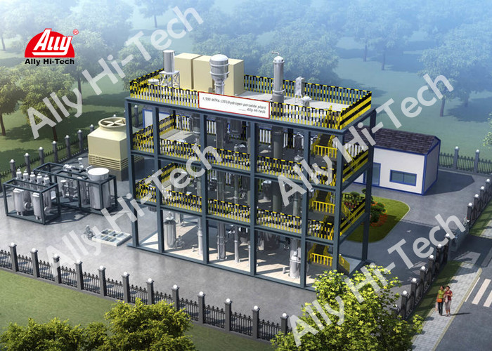China On Site Hydrogen Peroxide Production Plant , Hydrogen Peroxide Manufacturing Plant for sale