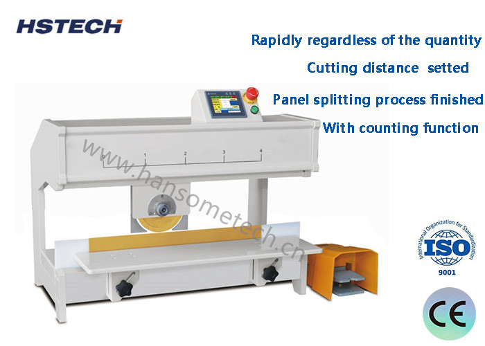 China Cutting Distance Setted Compare With Manual Operation V-Cut PCB Separator on sale