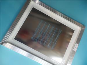 China Laser Cut PCB SMT Stencil 0.15mm Stainless Steel Foil with aluminum frame on sale