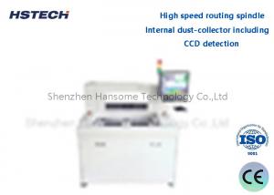 China CCD Detection High Speed Routing Spindle Internal Dust-Collector Including PCBA Router Machine on sale