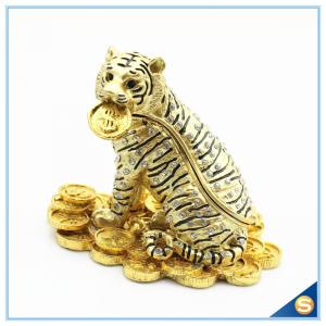 China Home Decoration Tiger With Money Trinket Box Lucky Animal Trinket Box SCJ413 on sale