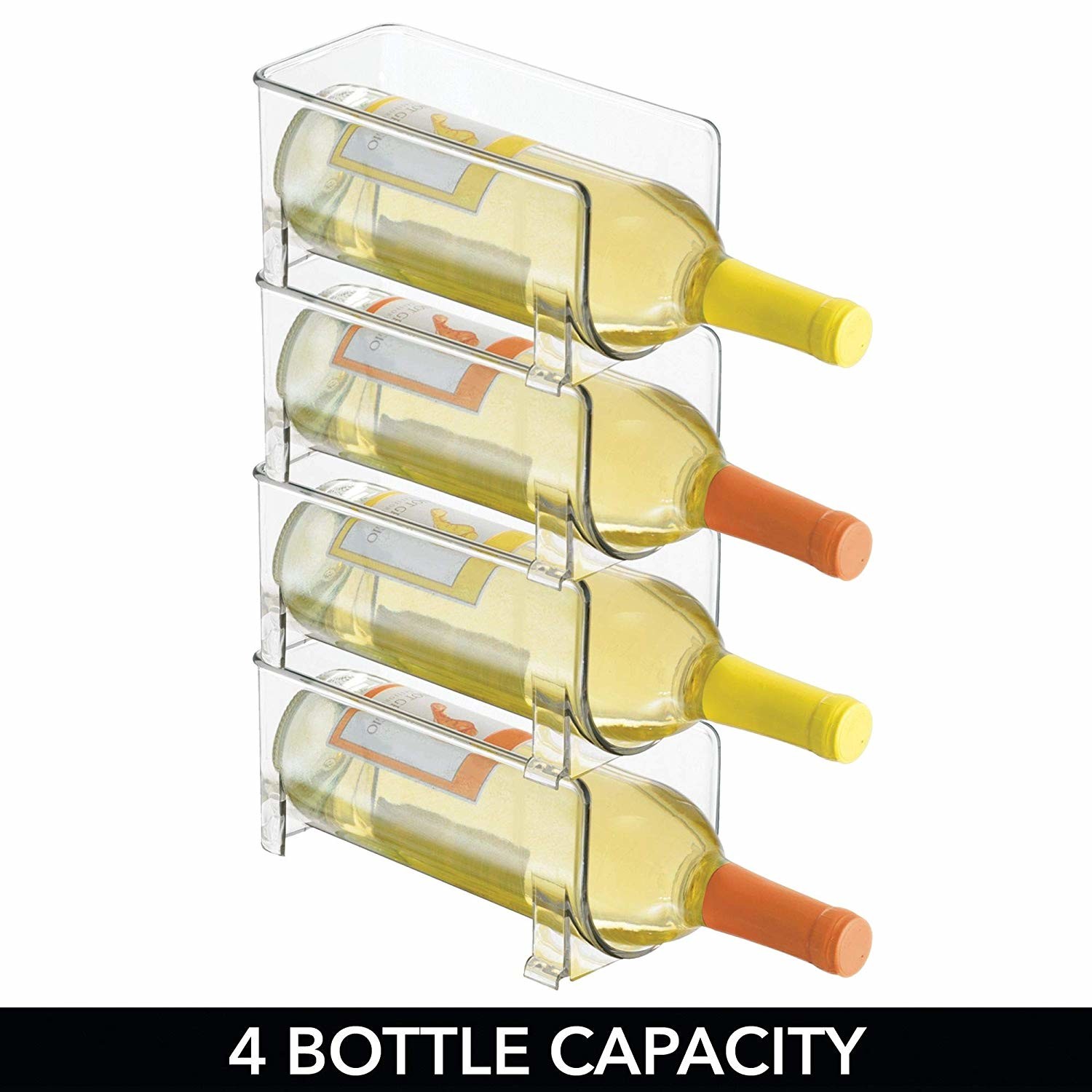 Best Heavy Duty PMMA Acrylic Bottle Rack Food Safe For Kitchen Refrigerators wholesale