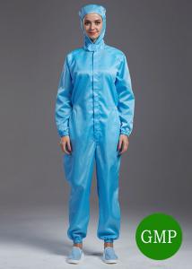 Best Microelectronics Anti Static Garments Hooded Coveralls Dust Protection Clothing wholesale