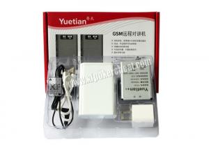 China GSM Walkie Talkie Casino Gambling Devices With Wireless Phone Call on sale