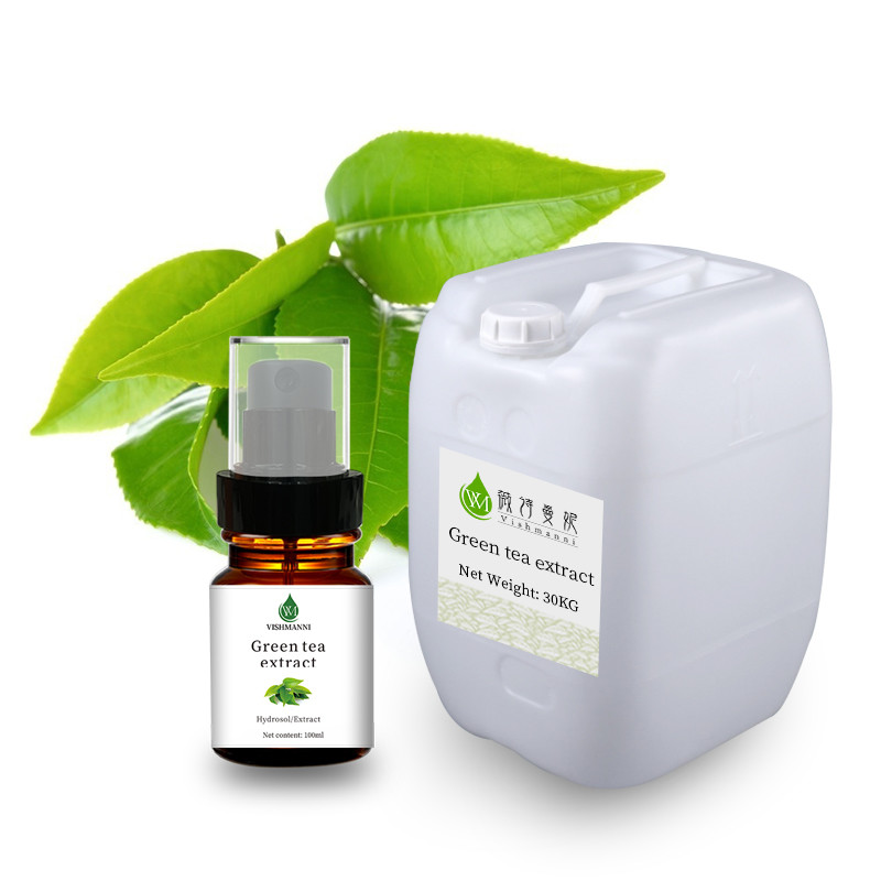 China 100ML 30KG Green Tea Hydrosol , Green Tea Extract Liquid With MSDS approval on sale