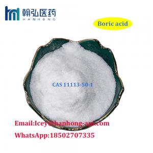 China CAS 11113-50-1 99.9% Acid Boric Flakes UVCBs-inorganic Boric Acid White Powder Boric acid test solution(ChP) on sale