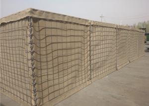 China Welded Gabion Hesco Bastion Barrier System Flood Prevention on sale