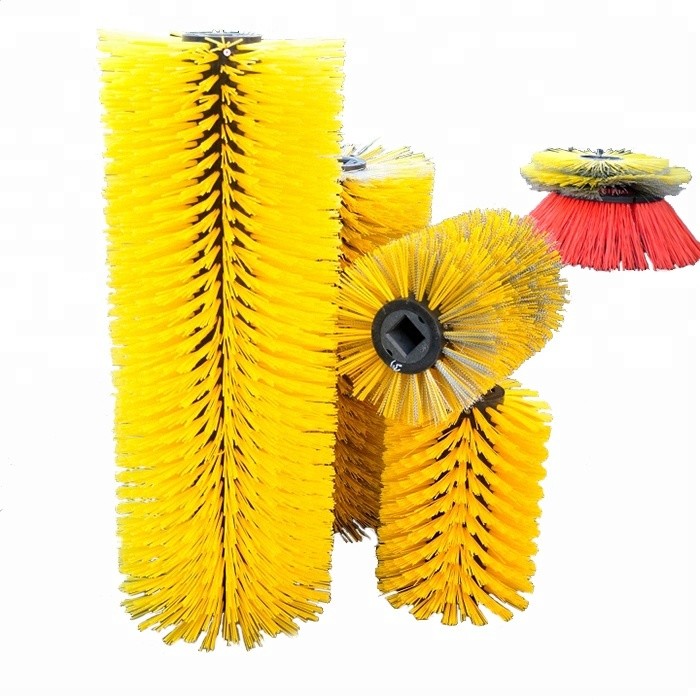 China Nylon Bristle Cleaning Roller Brush on sale